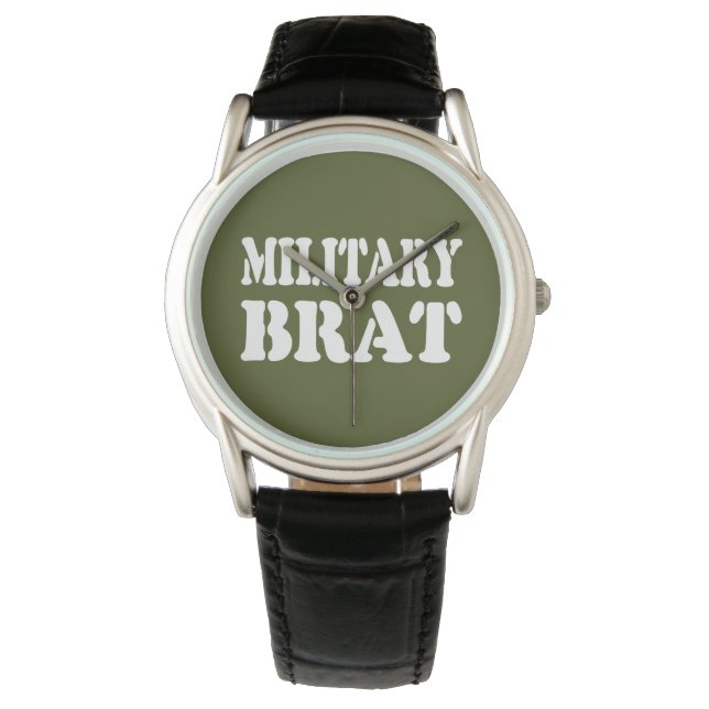 MILITARY BRAT WATCH (Front)