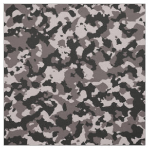 Military Brown Camouflage Pattern Fabric