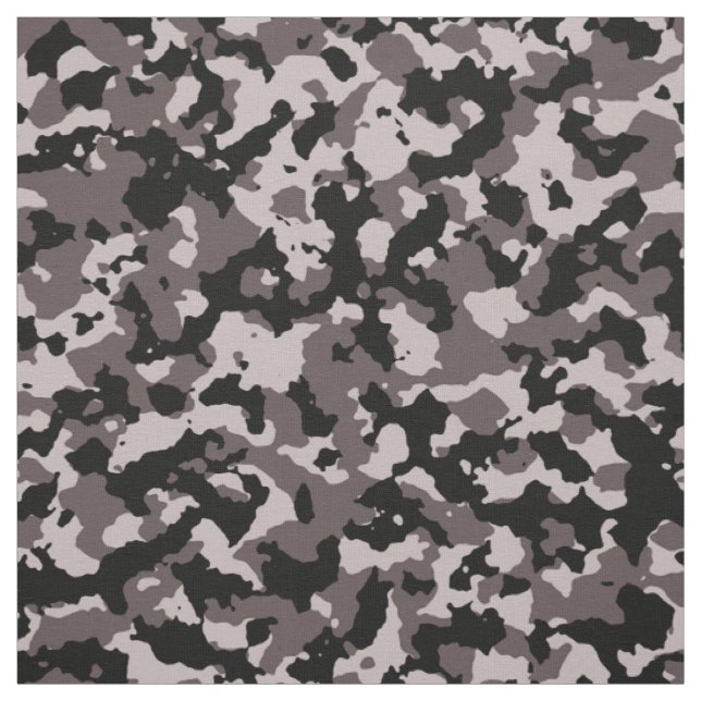 Military Brown Camouflage Pattern Fabric (Swatch)