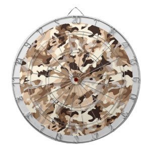 Military Camo Dartboard