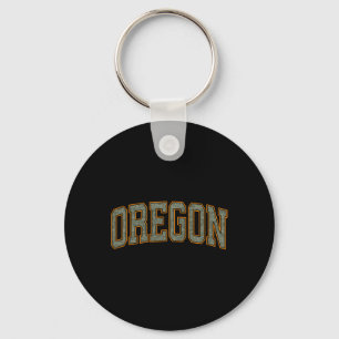 Military Camo Duck Hunter Orange Deer Hunting Oreg Key Ring