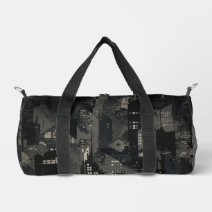Military Camo Pattern Urban Environments Duffle Bag