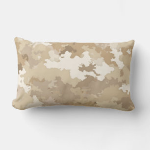 Military Camo Print Accent Pillow