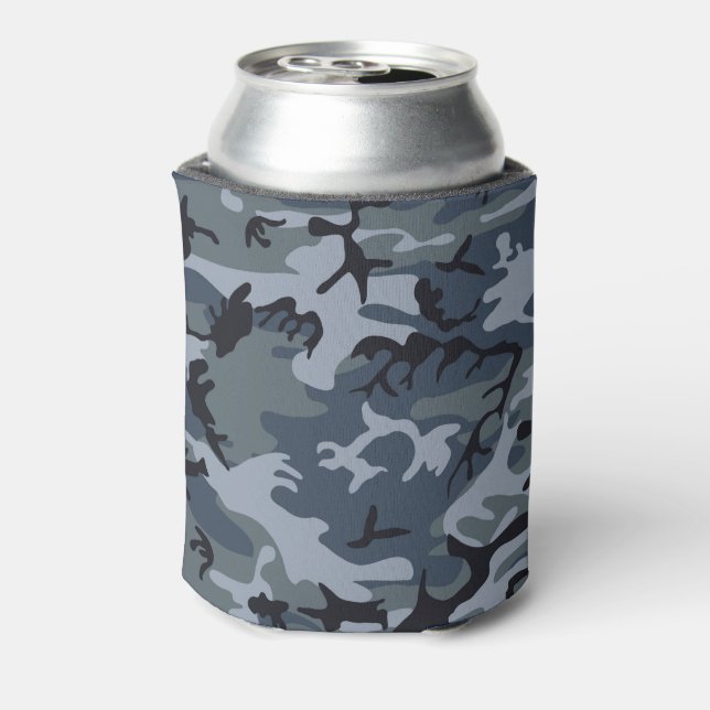 Military Camouflage Design Can Cooler (Can Back)