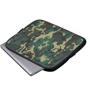 Military Camouflage Laptop Sleeve