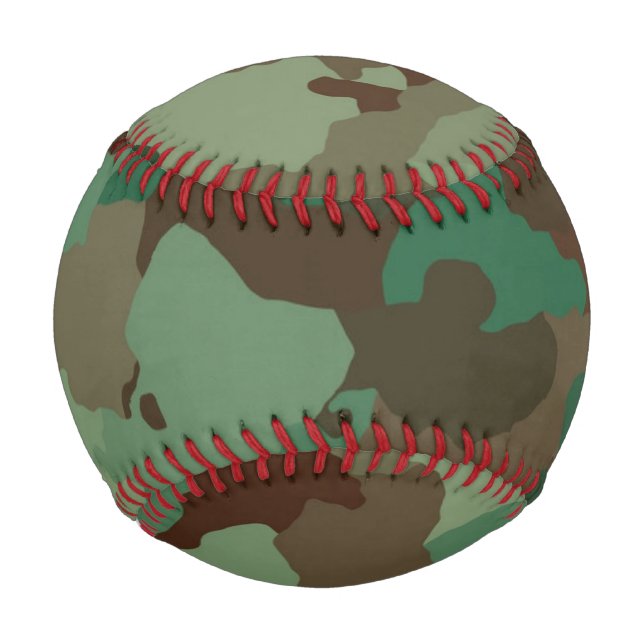 Military Camouflage Pattern (Armed Forces) Baseball (Front)