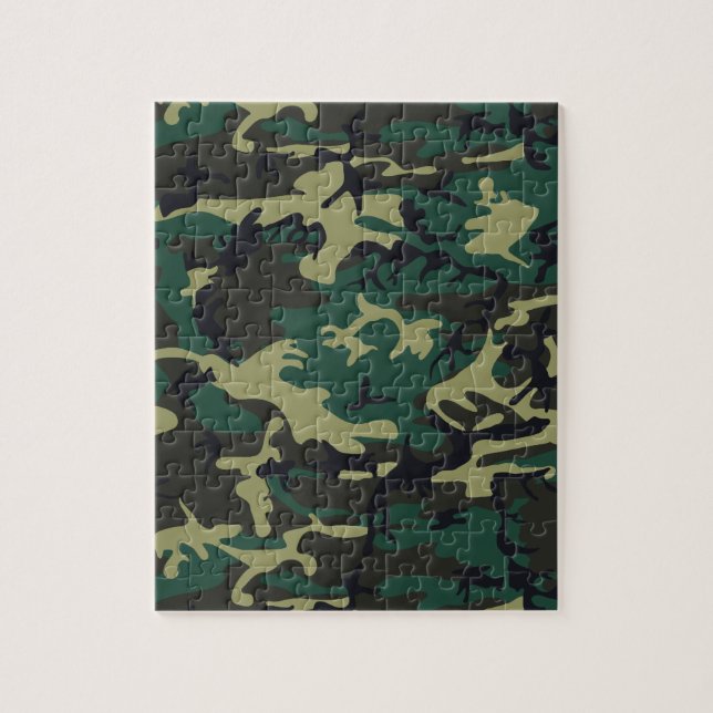 Military Camouflage Puzzle (Vertical)