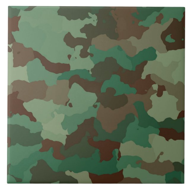 military camouflage tile (Front)