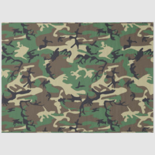 Military Camouflage Tissue Paper