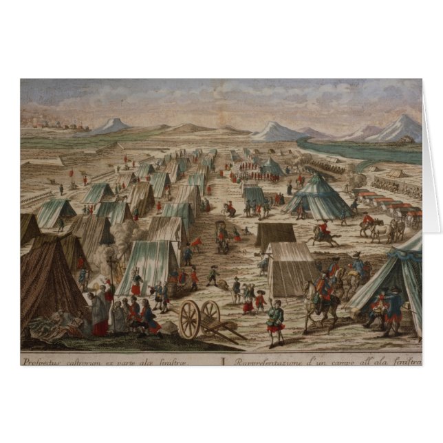 Military camp, c.1780 (Front Horizontal)