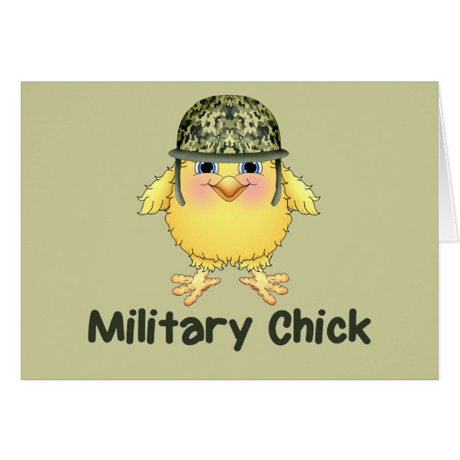 Military Chick (Front Horizontal)