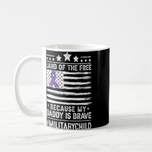 Military Child Month For Kids Daddy Proud Military Coffee Mug
