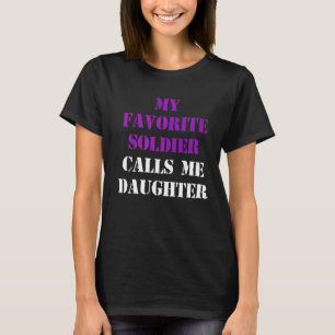 Military Child Month Purple Up Calls  5 T-Shirt
