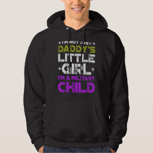 Military Child Month Purple Up Little Hoodie