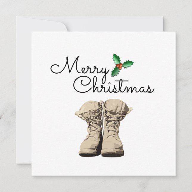 Military Christmas Christmas Cards (Front)