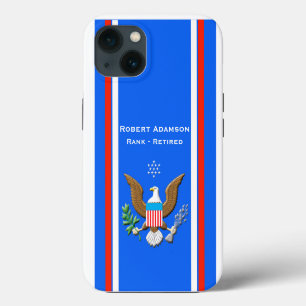 Military Coast Guard Defence emblem personalise iPhone 13 Case