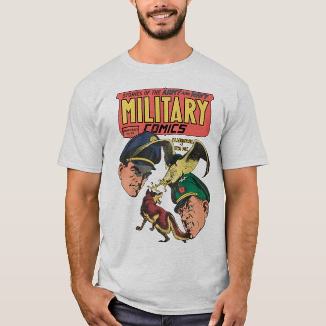 Military Comics #16 Cover Art T-Shirt (Front)