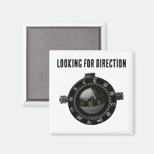 Military Compass Survival Navigation Adventure Magnet