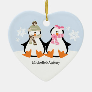 Military Couple Christmas Ornaments