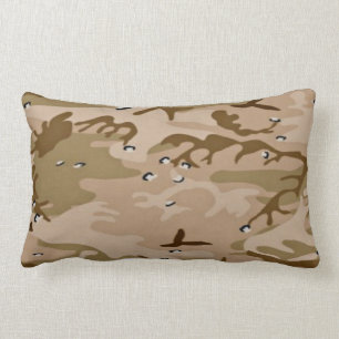 Military Desert Sand Camo Pillow