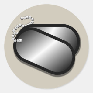 military dog tags