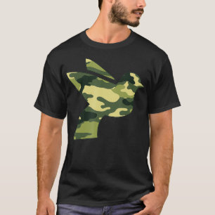 Military Dove Camo Men Print US Pigeon Bird Gift T-Shirt