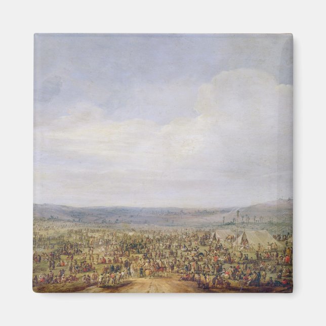 Military Encampment Magnet (Front)