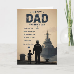 Military Father's Day Card