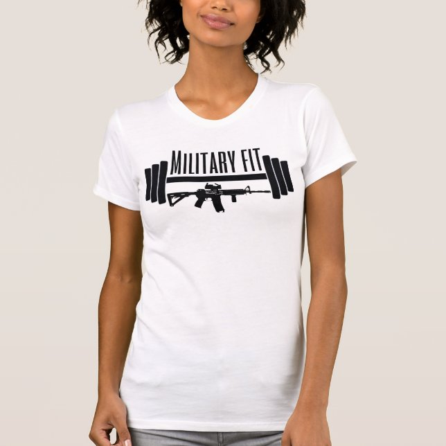 Military Fit camo T-Shirt (Front)