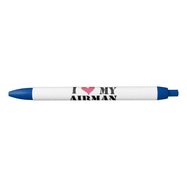 Military Gifts Collection Blue Ink Pen (Front)