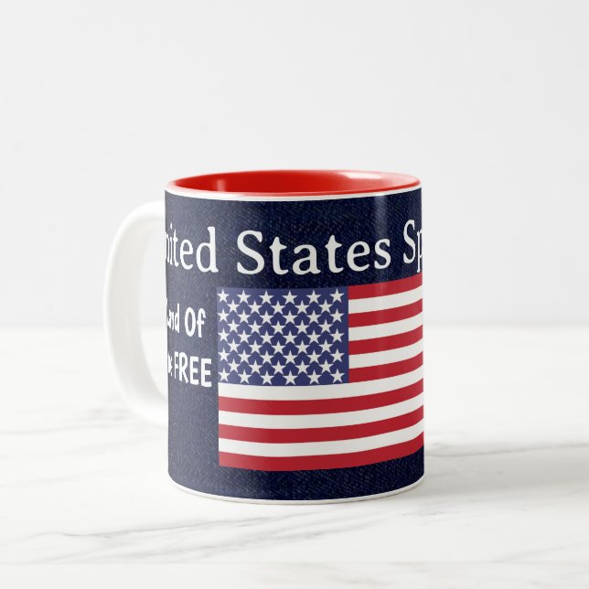 Military Gifts Collection - Two-Tone Coffee Mug (Front Left)