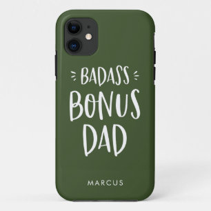 Military Green Bonus Dad Stepfather Personalised Case-Mate iPhone Case