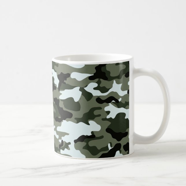 Military Green Camo Mug (Right)