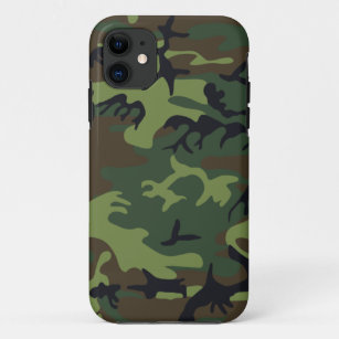Military Green Camouflage iPhone 11 Case