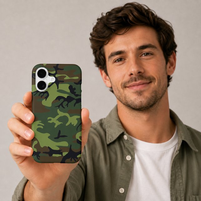 Military Green Camouflage iPhone 17 (Military Green Camouflage iPhone 17 Case-Mate iPhone Case)
