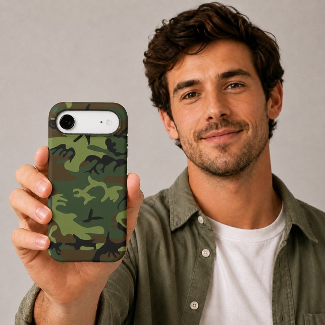 Military Green Camouflage iPhone 17 Air  (Military Green Camouflage iPhone 17 Air Case-Mate iPhone Case)