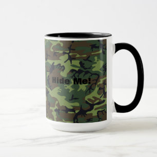 Military Green Camouflage Mug
