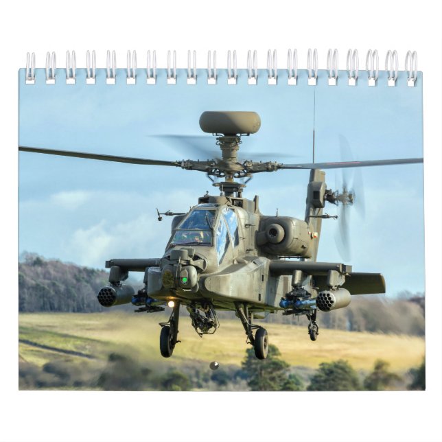 Military Helicopters Calendar (Cover)