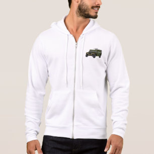 Military Humvee Off-Road Tactical Vehicle Hoodie