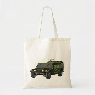 Military Humvee Off-Road Tactical Vehicle Tote Bag