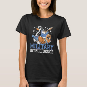Military Intelligence Bird Conspiracy Theory T-Shirt