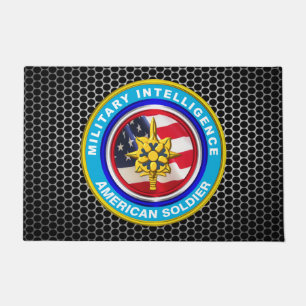 Military Intelligence Veteran Doormat