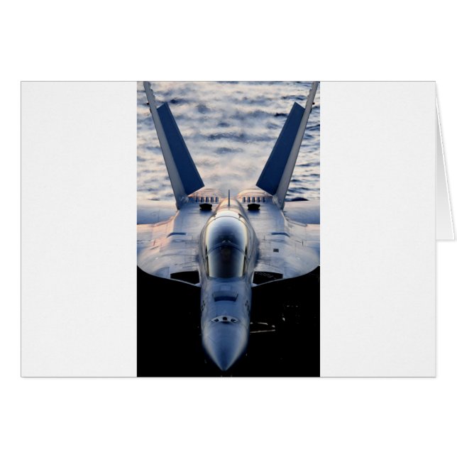 Military jet (Front Horizontal)