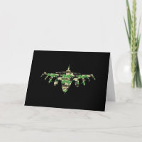 Military Jet camouflage fighter aircraft silhouett
