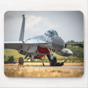 Military jet mouse pad