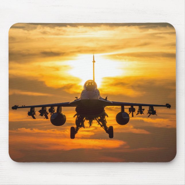 Military jet mouse pad (Front)