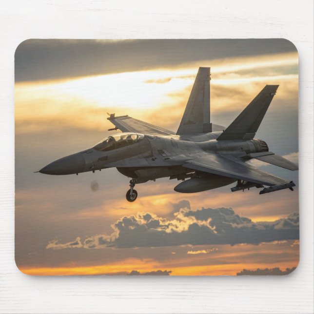 Military jet mouse pad (Front)