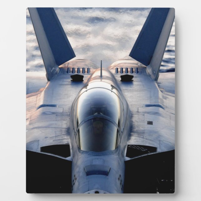 Military jet plaque (Front)