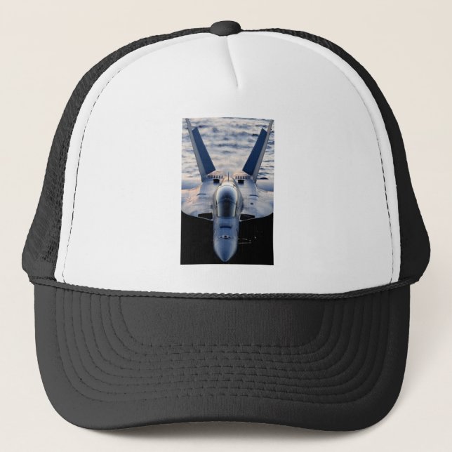 Military jet trucker hat (Front)