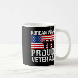 Military Men Women Proud Korean War Veteran Coffee Mug